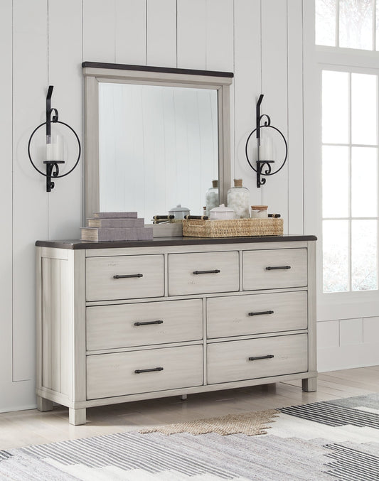 Darborn Dresser and Mirror at Towne & Country Furniture (AL) furniture, home furniture, home decor, sofa, bedding