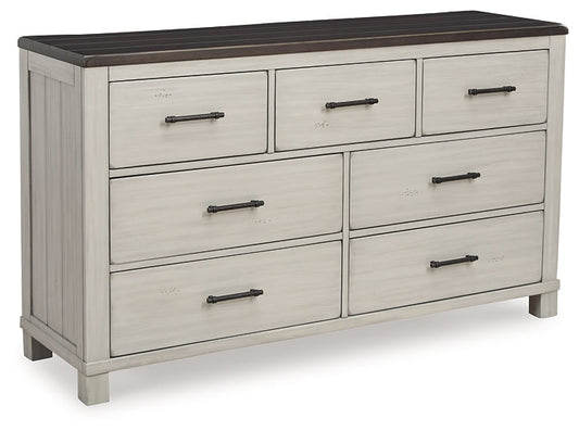 Darborn King Panel Bed with Dresser at Towne & Country Furniture (AL) furniture, home furniture, home decor, sofa, bedding