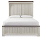 Darborn Queen Panel Bed with Mirrored Dresser, Chest and 2 Nightstands at Towne & Country Furniture (AL) furniture, home furniture, home decor, sofa, bedding