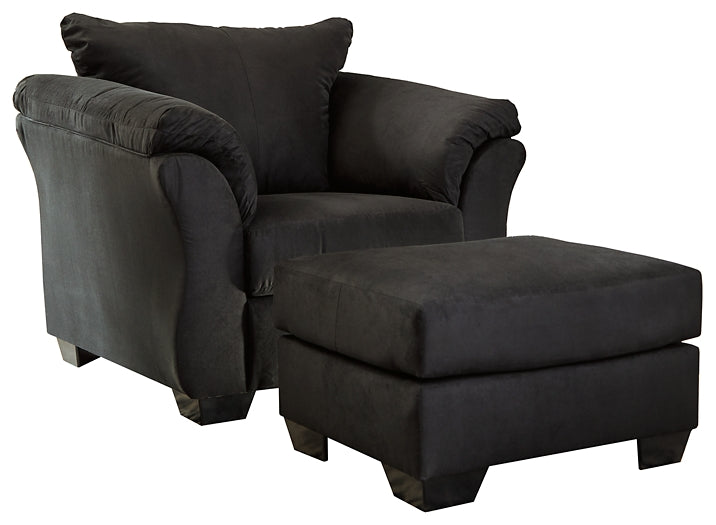 Darcy Chair and Ottoman at Towne & Country Furniture (AL) furniture, home furniture, home decor, sofa, bedding