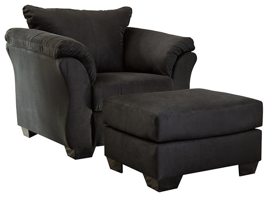 Darcy Chair and Ottoman at Towne & Country Furniture (AL) furniture, home furniture, home decor, sofa, bedding