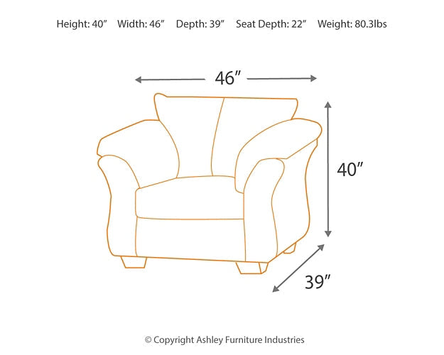 Darcy Chair at Towne & Country Furniture (AL) furniture, home furniture, home decor, sofa, bedding