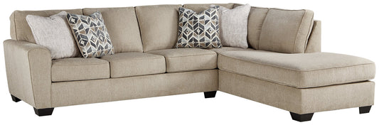 Decelle 2-Piece Sectional with Chaise at Towne & Country Furniture (AL) furniture, home furniture, home decor, sofa, bedding