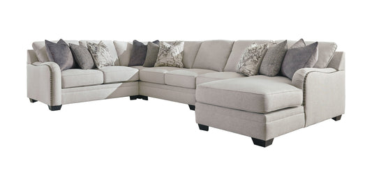 Dellara 5-Piece Sectional with Chaise at Towne & Country Furniture (AL) furniture, home furniture, home decor, sofa, bedding