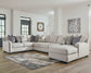 Dellara 5-Piece Sectional with Ottoman at Towne & Country Furniture (AL) furniture, home furniture, home decor, sofa, bedding