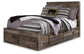 Derekson Full Panel Bed with 6 Storage Drawers with Mirrored Dresser, Chest and Nightstand at Towne & Country Furniture (AL) furniture, home furniture, home decor, sofa, bedding