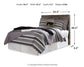 Derekson Full Panel Headboard with Mirrored Dresser, Chest and Nightstand at Towne & Country Furniture (AL) furniture, home furniture, home decor, sofa, bedding