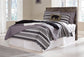 Derekson Full Panel Headboard with Mirrored Dresser and Chest at Towne & Country Furniture (AL) furniture, home furniture, home decor, sofa, bedding