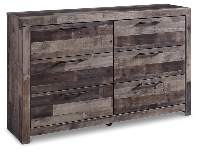 Derekson King Panel Headboard with Dresser at Towne & Country Furniture (AL) furniture, home furniture, home decor, sofa, bedding
