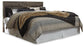 Derekson King Panel Headboard with Mirrored Dresser, Chest and Nightstand at Towne & Country Furniture (AL) furniture, home furniture, home decor, sofa, bedding