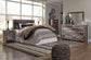 Derekson Queen/Full Panel Headboard with Mirrored Dresser, Chest and Nightstand at Towne & Country Furniture (AL) furniture, home furniture, home decor, sofa, bedding