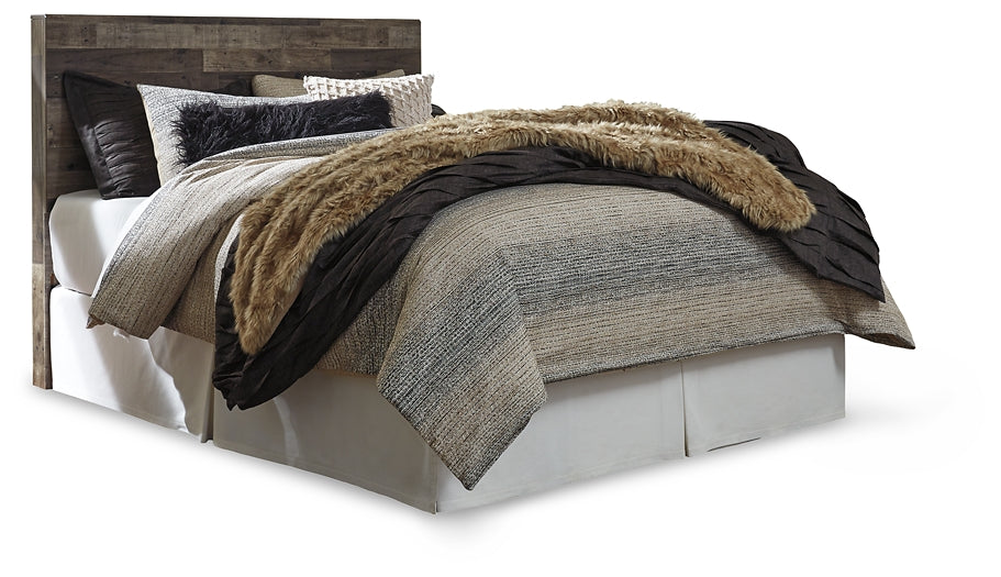Derekson Queen/Full Panel Headboard with Mirrored Dresser and 2 Nightstands at Towne & Country Furniture (AL) furniture, home furniture, home decor, sofa, bedding