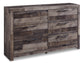 Derekson Six Drawer Dresser at Towne & Country Furniture (AL) furniture, home furniture, home decor, sofa, bedding