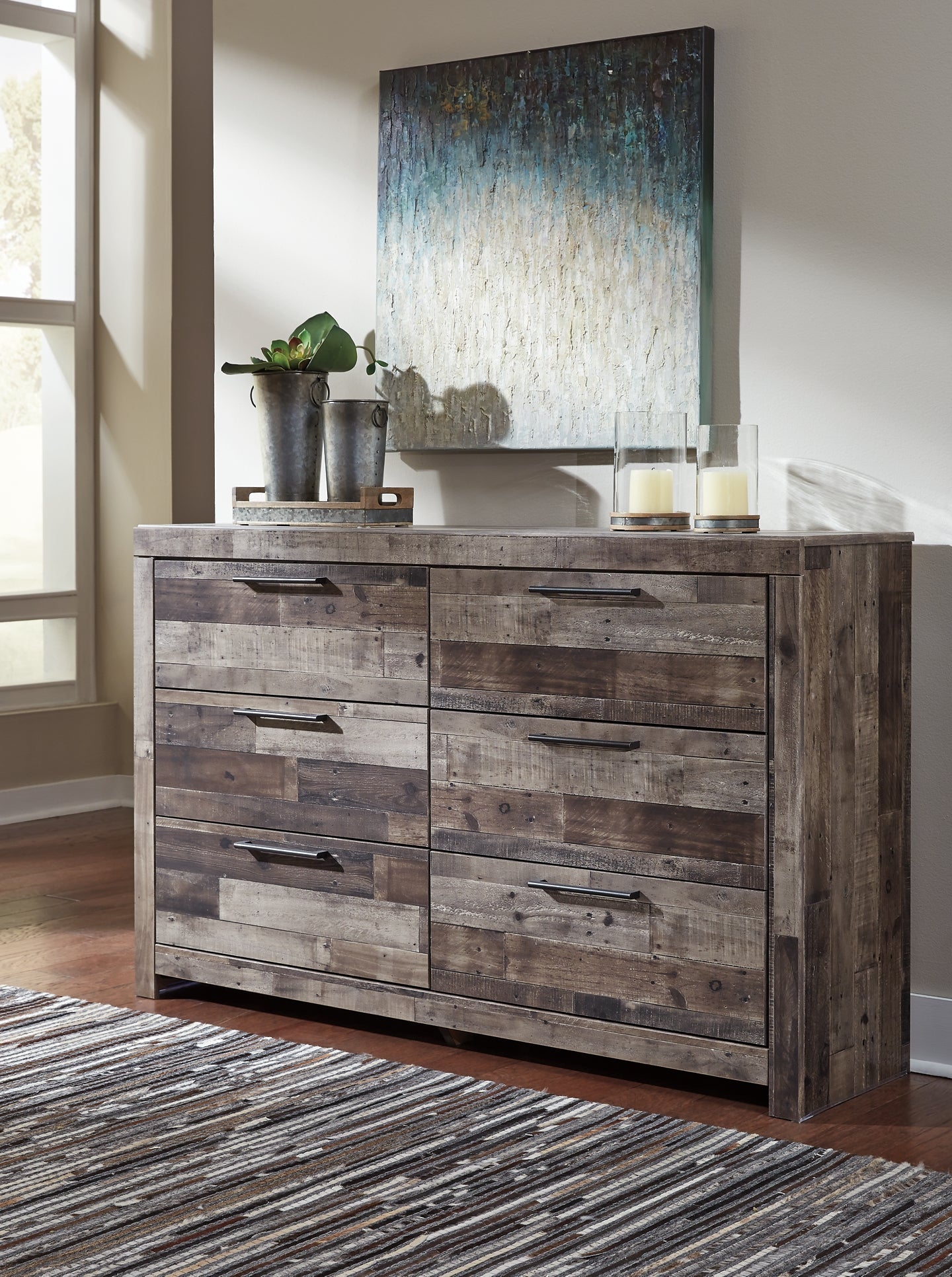 Derekson Six Drawer Dresser at Towne & Country Furniture (AL) furniture, home furniture, home decor, sofa, bedding