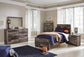 Derekson Twin Panel Bed with Mirrored Dresser, Chest and Nightstand at Towne & Country Furniture (AL) furniture, home furniture, home decor, sofa, bedding