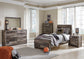 Derekson Twin Panel Bed with Mirrored Dresser, Chest and Nightstand at Towne & Country Furniture (AL) furniture, home furniture, home decor, sofa, bedding