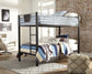 Dinsmore Twin/Twin Bunk Bed w/Ladder at Towne & Country Furniture (AL) furniture, home furniture, home decor, sofa, bedding