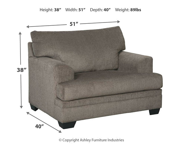 Dorsten Sofa Chaise, Chair, and Ottoman at Towne & Country Furniture (AL) furniture, home furniture, home decor, sofa, bedding