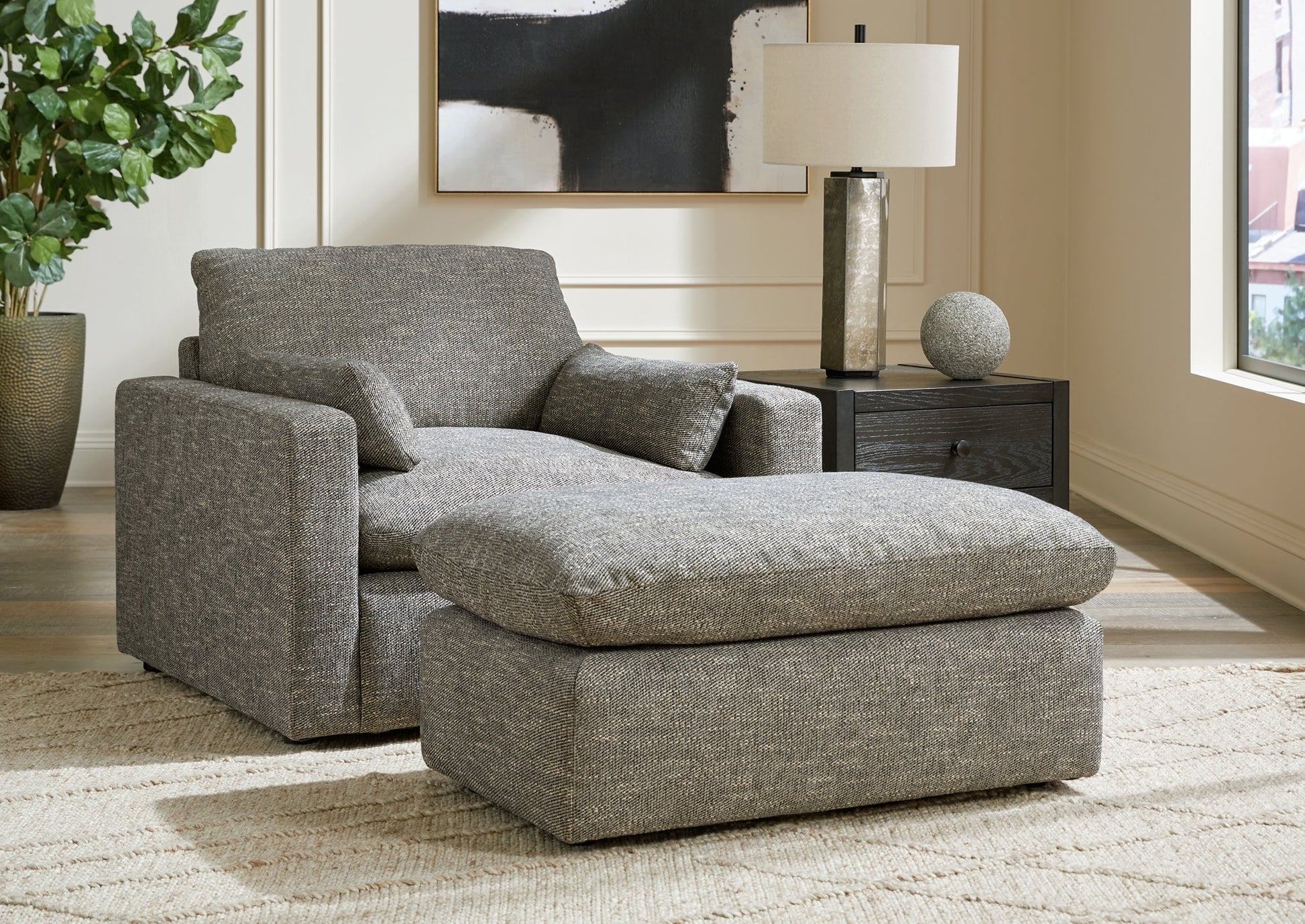 Dramatic Chair and Ottoman at Towne & Country Furniture (AL) furniture, home furniture, home decor, sofa, bedding