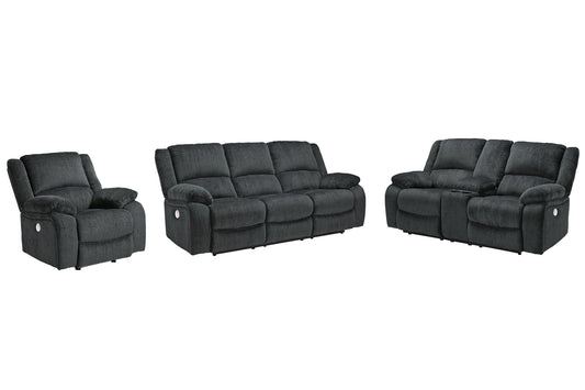 Draycoll Sofa, Loveseat and Recliner at Towne & Country Furniture (AL) furniture, home furniture, home decor, sofa, bedding