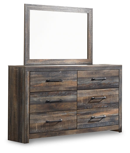 Drystan Dresser and Mirror at Towne & Country Furniture (AL) furniture, home furniture, home decor, sofa, bedding