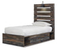 Drystan Full Panel Bed with 4 Storage Drawers with Mirrored Dresser, Chest and Nightstand at Towne & Country Furniture (AL) furniture, home furniture, home decor, sofa, bedding