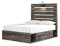 Drystan Full Panel Bed with 4 Storage Drawers with Mirrored Dresser and 2 Nightstands at Towne & Country Furniture (AL) furniture, home furniture, home decor, sofa, bedding