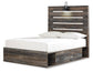 Drystan Full Panel Bed with 4 Storage Drawers with Mirrored Dresser and Chest at Towne & Country Furniture (AL) furniture, home furniture, home decor, sofa, bedding