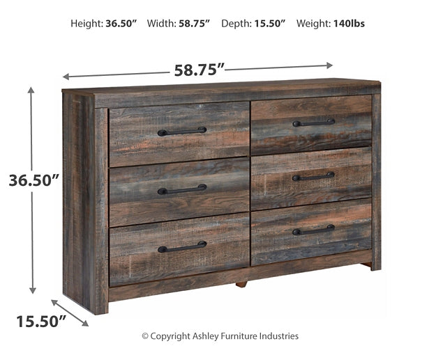 Drystan King Bookcase Bed with 2 Storage Drawers with Dresser at Towne & Country Furniture (AL) furniture, home furniture, home decor, sofa, bedding