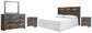 Drystan King/California King Bookcase Headboard with Mirrored Dresser and 2 Nightstands at Towne & Country Furniture (AL) furniture, home furniture, home decor, sofa, bedding