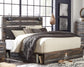 Drystan King Panel Bed with 2 Storage Drawers with Dresser at Towne & Country Furniture (AL) furniture, home furniture, home decor, sofa, bedding