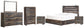 Drystan King Panel Bed with 2 Storage Drawers with Mirrored Dresser, Chest and 2 Nightstands at Towne & Country Furniture (AL) furniture, home furniture, home decor, sofa, bedding