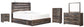 Drystan King Panel Bed with 4 Storage Drawers with Mirrored Dresser, Chest and Nightstand at Towne & Country Furniture (AL) furniture, home furniture, home decor, sofa, bedding