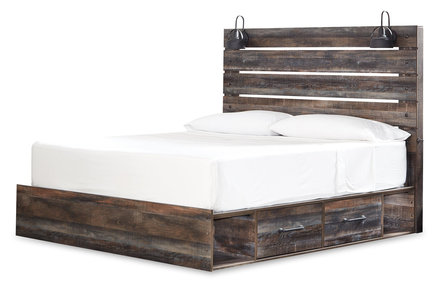 Drystan King Panel Bed with Dresser at Towne & Country Furniture (AL) furniture, home furniture, home decor, sofa, bedding