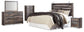 Drystan King Panel Headboard with Mirrored Dresser, Chest and Nightstand at Towne & Country Furniture (AL) furniture, home furniture, home decor, sofa, bedding