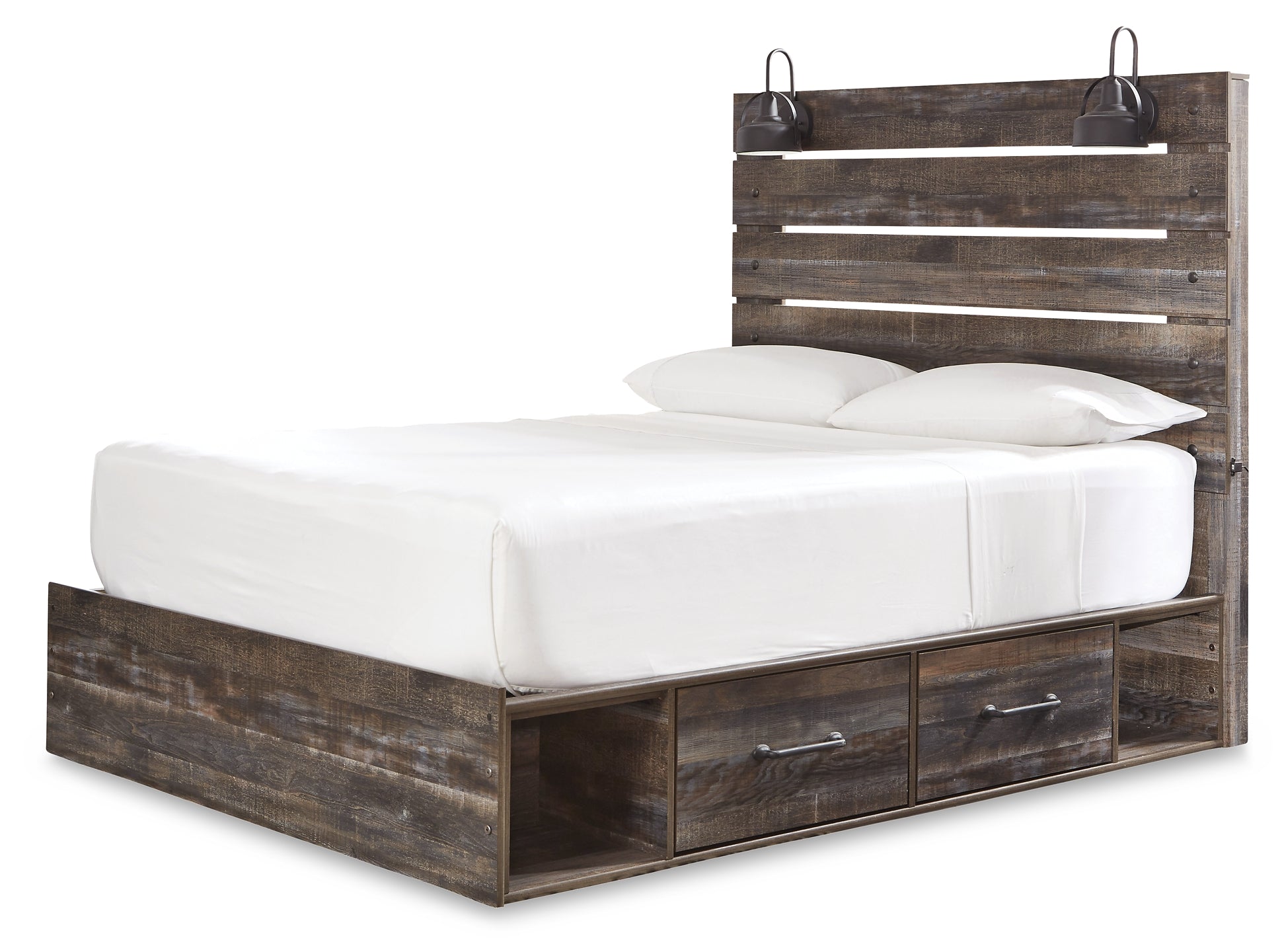 Drystan  Panel Bed With 4 Storage Drawers With Dresser at Towne & Country Furniture (AL) furniture, home furniture, home decor, sofa, bedding