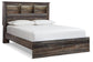 Drystan Queen Bookcase Bed with Mirrored Dresser and 2 Nightstands at Towne & Country Furniture (AL) furniture, home furniture, home decor, sofa, bedding