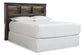 Drystan Queen/Full Bookcase Headboard with Mirrored Dresser and 2 Nightstands at Towne & Country Furniture (AL) furniture, home furniture, home decor, sofa, bedding
