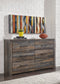 Drystan Six Drawer Dresser at Towne & Country Furniture (AL) furniture, home furniture, home decor, sofa, bedding