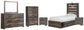 Drystan Twin Panel Bed with 4 Storage Drawers with Mirrored Dresser, Chest and 2 Nightstands at Towne & Country Furniture (AL) furniture, home furniture, home decor, sofa, bedding