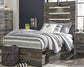Drystan Twin Panel Bed with 4 Storage Drawers with Mirrored Dresser and 2 Nightstands at Towne & Country Furniture (AL) furniture, home furniture, home decor, sofa, bedding