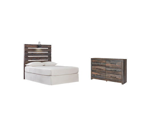 Drystan Twin Panel Headboard with Dresser at Towne & Country Furniture (AL) furniture, home furniture, home decor, sofa, bedding