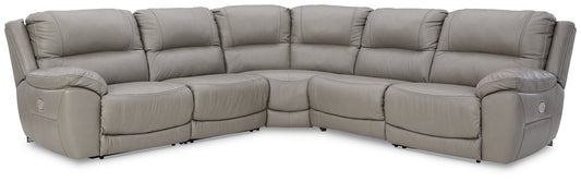 Dunleith 5-Piece Power Reclining Sectional at Towne & Country Furniture (AL) furniture, home furniture, home decor, sofa, bedding