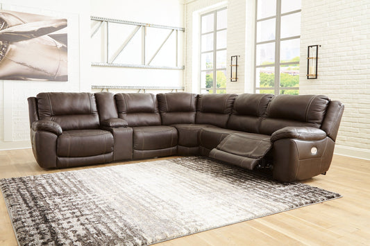 Dunleith 6-Piece Power Reclining Sectional at Towne & Country Furniture (AL) furniture, home furniture, home decor, sofa, bedding