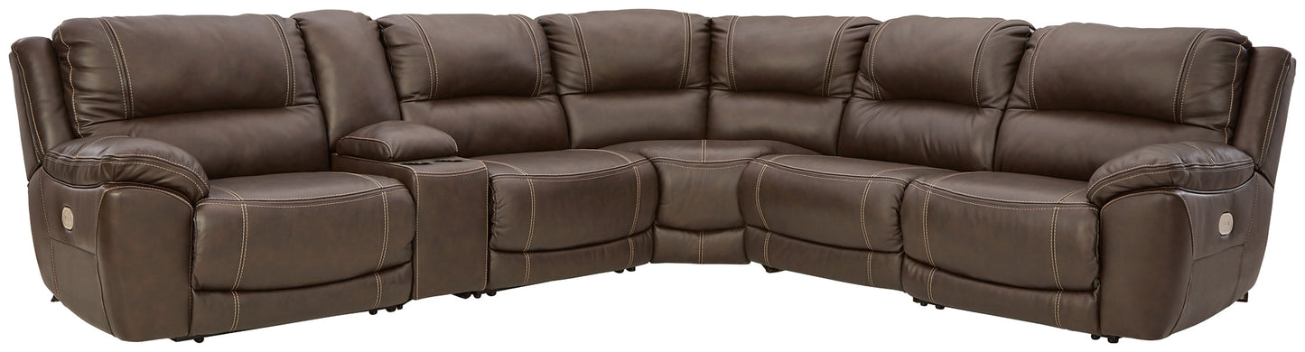 Dunleith 6-Piece Power Reclining Sectional at Towne & Country Furniture (AL) furniture, home furniture, home decor, sofa, bedding