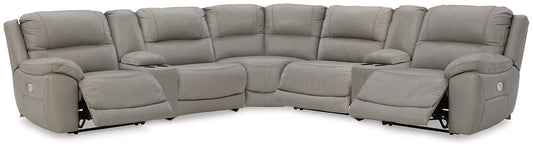 Dunleith 7-Piece Power Reclining Sectional at Towne & Country Furniture (AL) furniture, home furniture, home decor, sofa, bedding