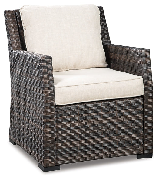 Easy Isle 3-Piece Outdoor Sectional with Chair and Coffee Table at Towne & Country Furniture (AL) furniture, home furniture, home decor, sofa, bedding