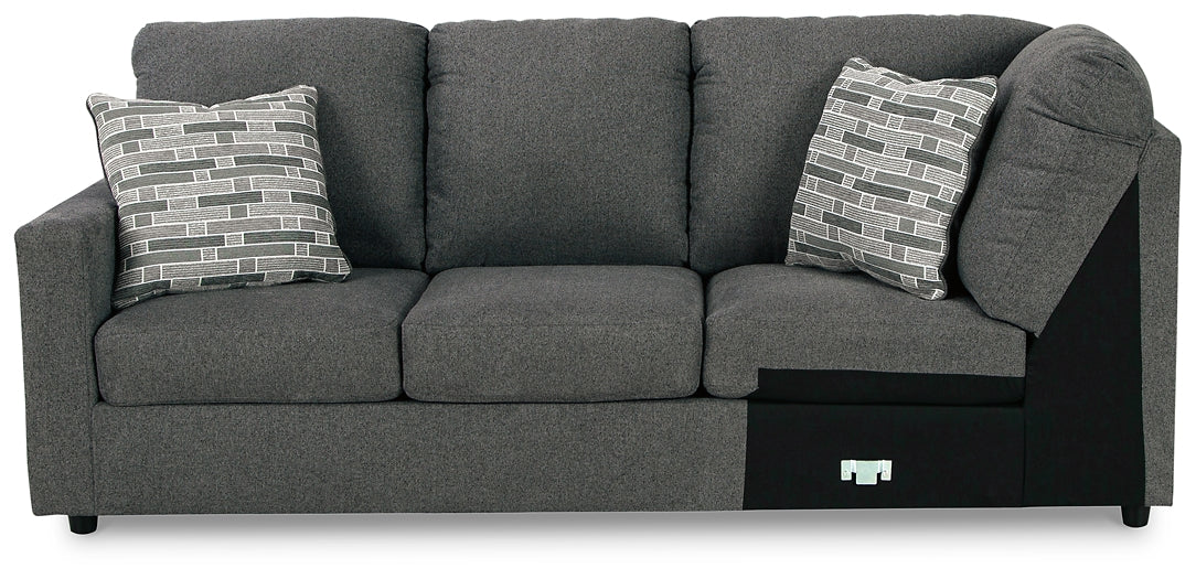 Edenfield 3-Piece Sectional with Ottoman at Towne & Country Furniture (AL) furniture, home furniture, home decor, sofa, bedding