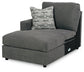 Edenfield 3-Piece Sectional with Ottoman at Towne & Country Furniture (AL) furniture, home furniture, home decor, sofa, bedding