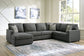 Edenfield 3-Piece Sectional with Ottoman at Towne & Country Furniture (AL) furniture, home furniture, home decor, sofa, bedding